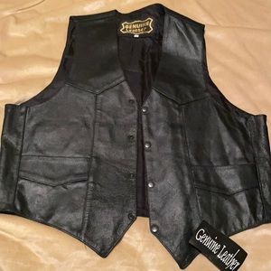 Men’s Genuine Leather Vest